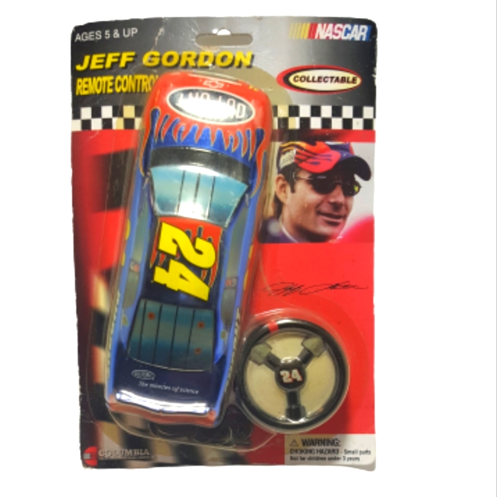 2002 Jeff Gordon remote control car.
